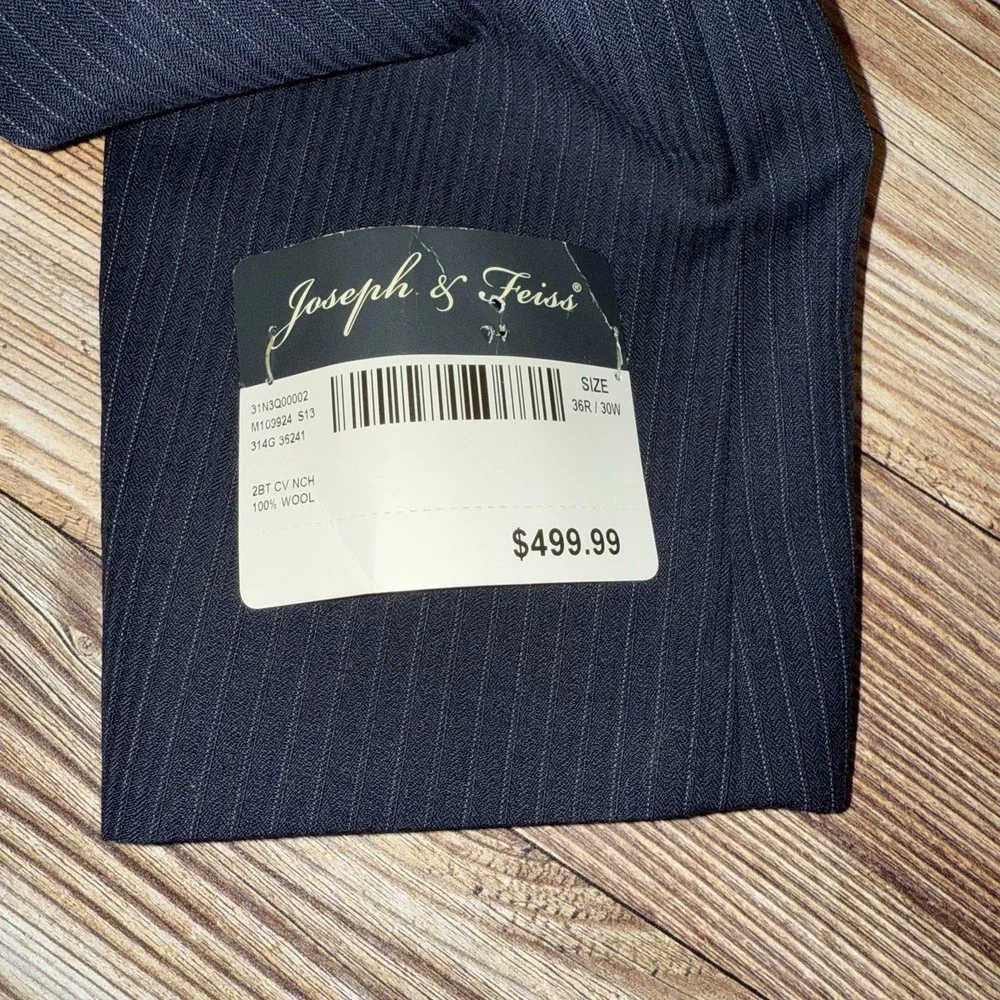 JOSEPH & FEISS Mens Blazer Sport Coat Casual Jacket Size 36R‎ Wool Suit - Picture 7 of 11
